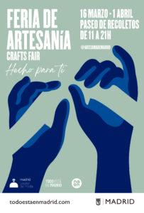 Cartel de feria de artesanía